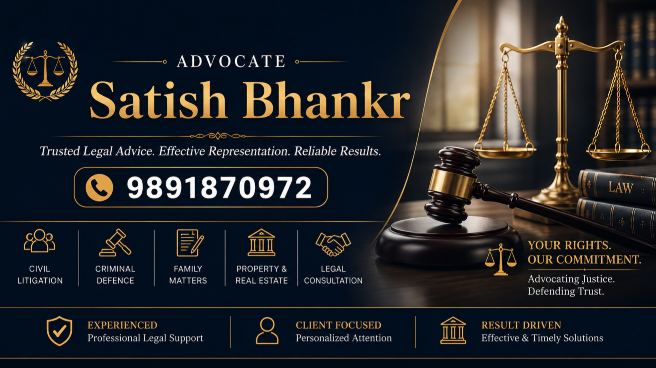 Professional Legal Advisory and Advocate Satish Services in Mohan Garden & Dwarka